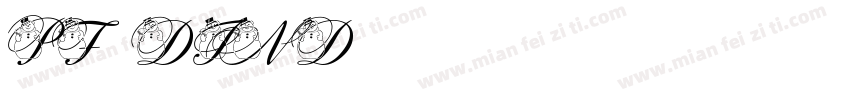PF DinD字体转换